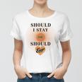 Best Seller Should I Stay Or Should Eggo Merchandise Women T-shirt