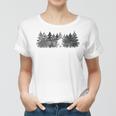 Bigfoot In The Forest Women T-shirt