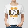 Boots Bling Its A Cowgirl Thing Women T-shirt