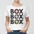 Box Box Box F1 Tyre Compound Design V2 Women T-shirt