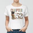 Chapter 52 Years Old 52Nd Birthday Leopard Afro Black Womens Women T-shirt