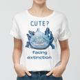 Cute Axolotl Facing Extinction Women T-shirt