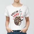 Funny Donut Fall In Love Women T-shirt