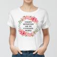 Golden Retrievers Are My Favourite People Women T-shirt