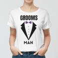 Groomsman Grooms Squad Stag Party Friends Themed Women T-shirt