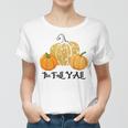 Happy Fall Yall Its Fall Yall Leopard Print Pump V2 Women T-shirt