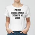 I Am But A Simple Farmer Tending To My Memes V2 Women T-shirt