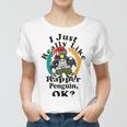 I Really Like Rapper Penguin Ok Women T-shirt