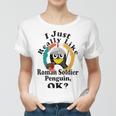 I Really Like Roman Soldier Penguin Ok Women T-shirt