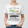 Minny Grandma Gift They Call Me Minny Because Partner In Crime Women T-shirt