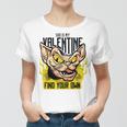 She Is My Valentine Cat Women T-shirt