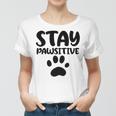 Stay Pawsitive 96 Trending Shirt Women T-shirt