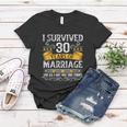 30Th Wedding Anniversary Couples Husband Wife 30 Years V2 Women T-shirt Unique Gifts