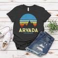 Arvada Colorado Mountains Vintage Retro Women T-shirt Unique Gifts