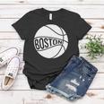 Boston Retro City Massachusetts State Basketball Women T-shirt Unique Gifts