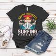 Funny Enjoy The Summer Holiday Summer Surfing Paradise Women T-shirt Funny Gifts