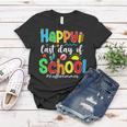 Funny Happy Last Day Of School Hello Summer Multicolored Women T-shirt Funny Gifts