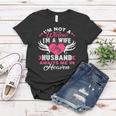Im Not A Widow Im A Wife My Husband Awaits Me In Heaven Women T-shirt Unique Gifts