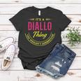 Its A Diallo Thing You Wouldnt Understand Shirt Personalized Name GiftsShirt Shirts With Name Printed Diallo Women T-shirt Funny Gifts
