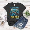 Leveling Up To Big Bro Again Gaming Lovers Vintage Women T-shirt Unique Gifts