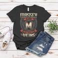 Massey Blood Run Through My Veins Name Women T-shirt Funny Gifts