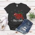 Matching Buffalo Plaid Christmas Bigsister Bear Pajama Women T-shirt Unique Gifts