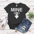 Mine Arrow With Uterus Pro Choice Womens Rights Women T-shirt Unique Gifts