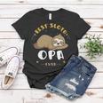 Opa Grandpa Gift Best Sloth Opa Ever Women T-shirt Funny Gifts
