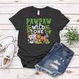 Pawpaw Of The Wild One Zoo Birthday Safari Jungle Animal Women T-shirt Unique Gifts