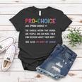 Pro Choice Definition Feminist Rights My Body My Choice V2 Women T-shirt Unique Gifts