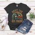 Rescue Killer Whale Orcas Save The Sea Pandas Marine Biology Women T-shirt Unique Gifts