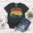 Rewild The Earth Animal Forest Earth Day Women T-shirt Funny Gifts