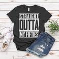 Straight Outta My Fifties 60Th Birthday Gift Party Bd Women T-shirt Funny Gifts