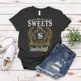 Sweets Blood Runs Through My Veins Name V2 Women T-shirt Unique Gifts