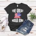 The Great Maga King Patriotic Donald Trump Women T-shirt Unique Gifts