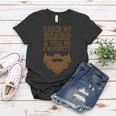 Touch My Beard And Tell Me Im Pretty 287 Shirt Women T-shirt Funny Gifts