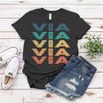 Via Name Shirt Via Family Name Women T-shirt Unique Gifts