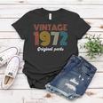 Vintage 1972 Original Parts 50Th Birthday 50 Years Old Gift Women T-shirt Unique Gifts