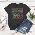 Womens Awesome Since 1983 39Th Birthday Gifts 39 Years Old Women T-shirt Unique Gifts