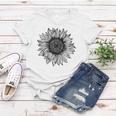 Be Kind Sunflower Minimalistic Flower Plant Artwork Women T-shirt Unique Gifts
