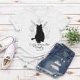 Cats Because People Suck Gift For Cat Lover Cat Quotes Tee People Suck Women T-shirt Funny Gifts