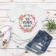 Floral 60 Years Old 60Th Birthday Women 60 Years Loved Women T-shirt Funny Gifts