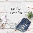 Fun Fact L Dont Care Funny V2 Women T-shirt Funny Gifts