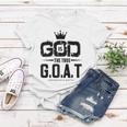 God Is The Greatest Of All Time GOAT Inspirational Women T-shirt Unique Gifts