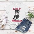 Miniature Schnauzer At Home Child Wrangler Multi Tasking Dog Women T-shirt Funny Gifts