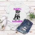 Miniature Schnauzer At Home Nans Favourite Multi Tasking Dog Women T-shirt Funny Gifts