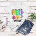 School Field Day Teacher Im Just Here For Field Day 2022 Peace Sign Women T-shirt Unique Gifts