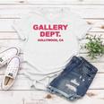 Womens Gallery Dept Hollywood Ca Clothing Brand Gift Able Women T-shirt Unique Gifts