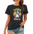 Dabbing Zebra Vibes Zoo Animal Gifts For Men Women Kids Women T-shirt