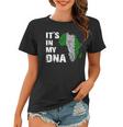 Its In My Dna Proud Nigeria Africa Usa Fingerprint Women T-shirt